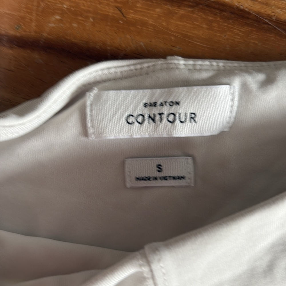 BABATON CONTOUR square neck crop top light blue/ silver - Picture 4 of 4